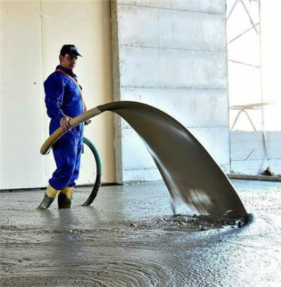 foam concrete machine for floor heating