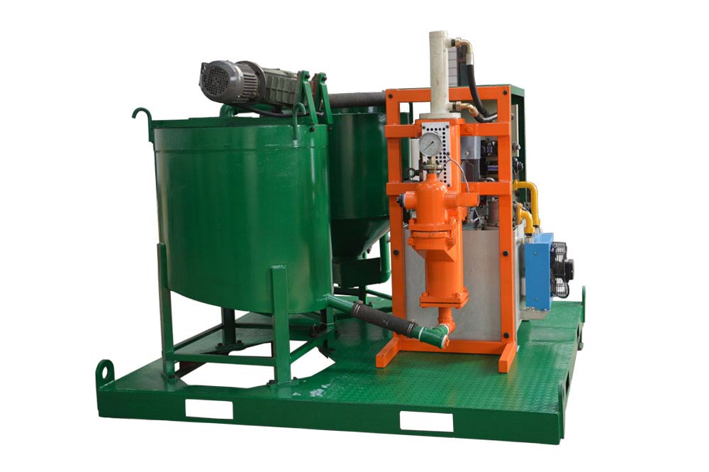 grout mixer and pump