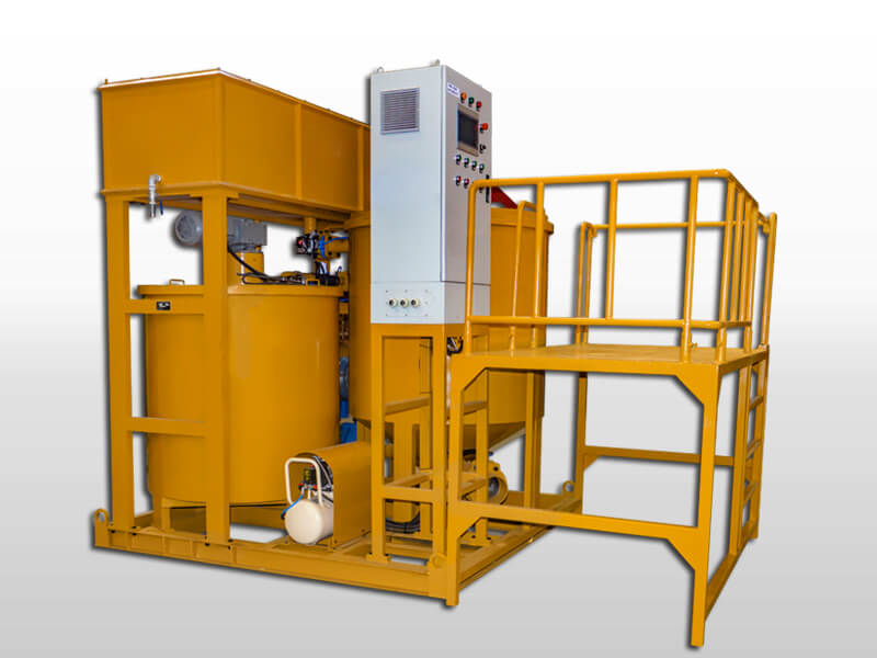 colloidal grout mixer for cement slurry