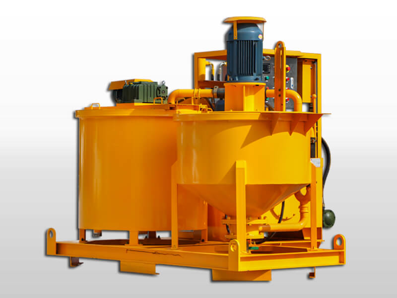 mining grout plant