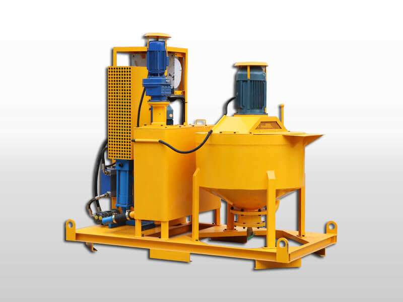 electric grout mixing unit