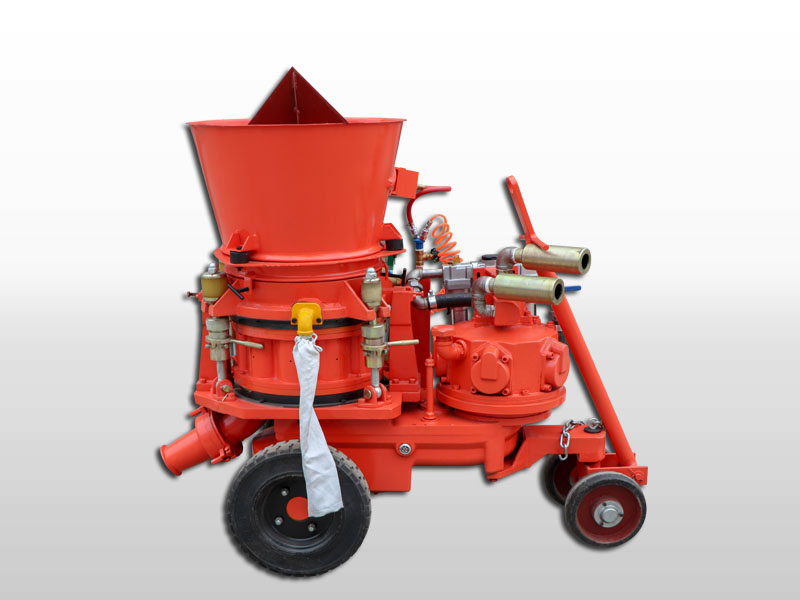 refractory spraying machine for cement industry