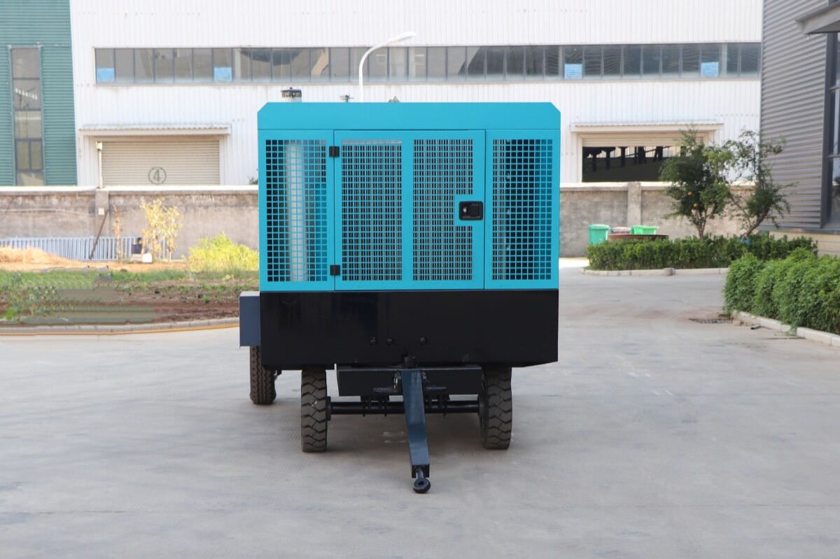 Cummins towable air compressor