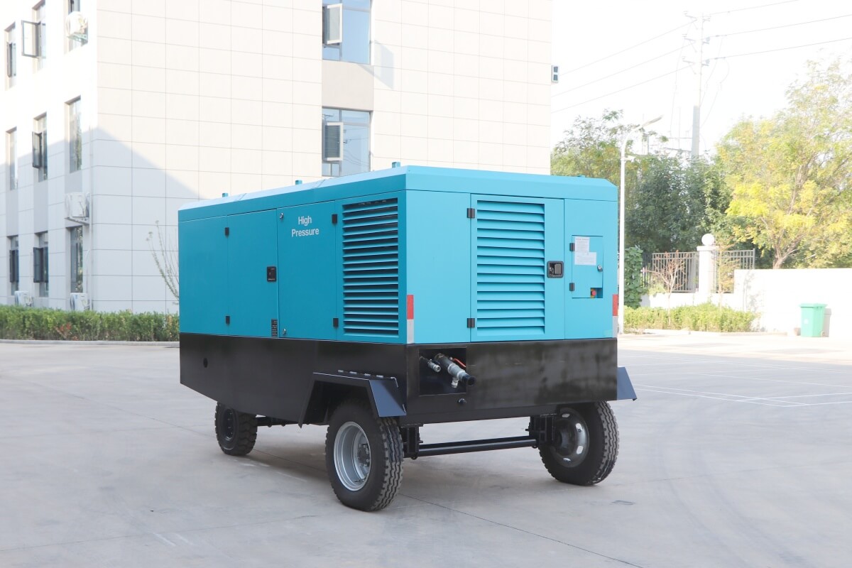towable diesel air compressor for sale