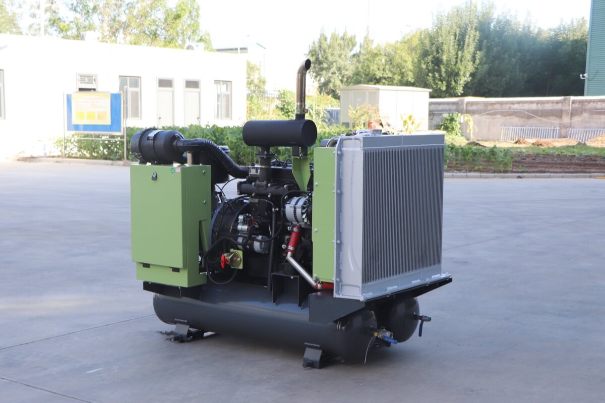 industrial diesel air compressor