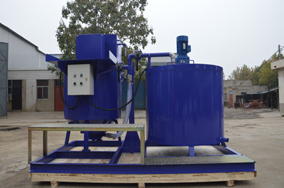 High speed shear agitating mixer in grouting works