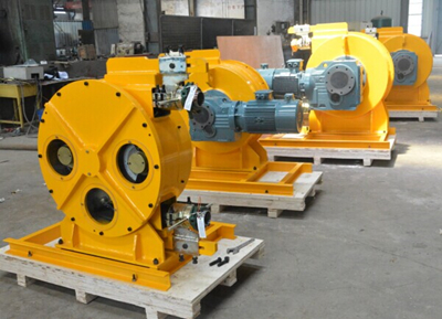 peristaltic pump for pumping mining slurries