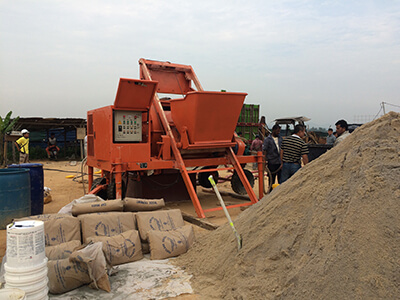 LD2000 foam concrete mixer