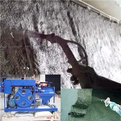 cement spraying pump