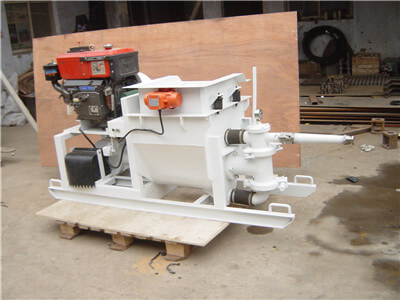 piston mortar spraying machine