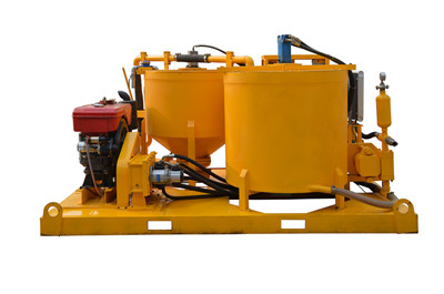 grout mixer pump plant