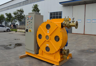 peristaltic hose pump for Indium Slurry