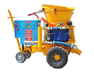 dry-mix shotcrete machine