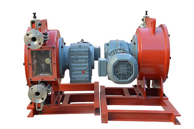 peristaltic pump for filter press feeding