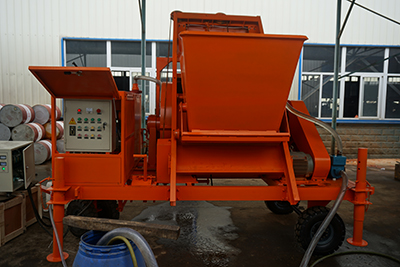 suitable foam concrete machine