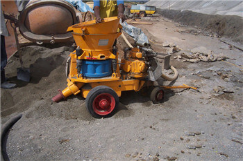 China wet shotcrete machine