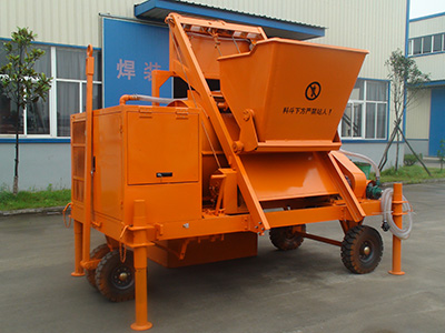 automatic foam concrete machine