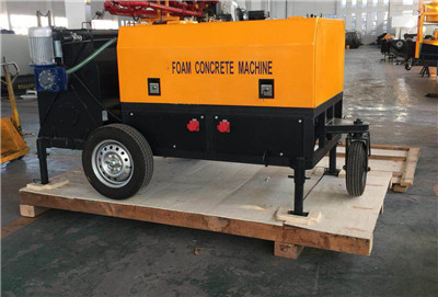 foam concrete mixing machine