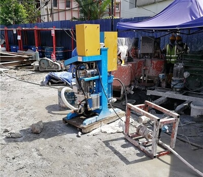 Grout Pump Application in Malaysia