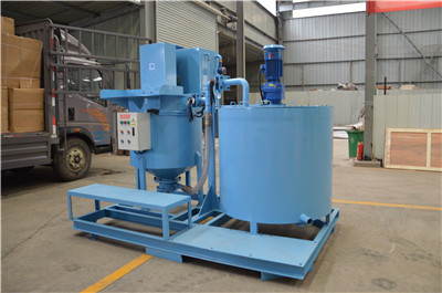 grouting mixing equipment