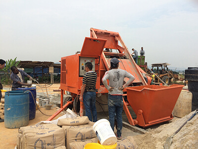 foam concrete machine