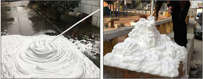 making foam