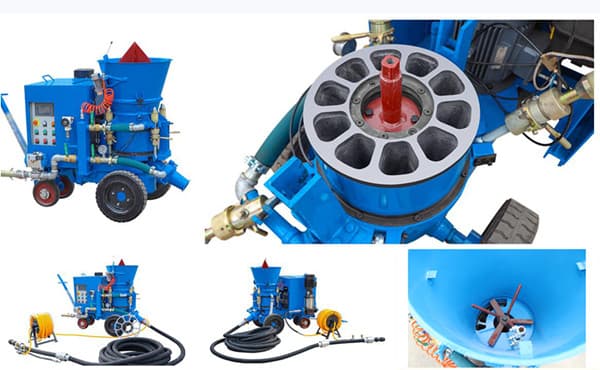 refractory gunning machine