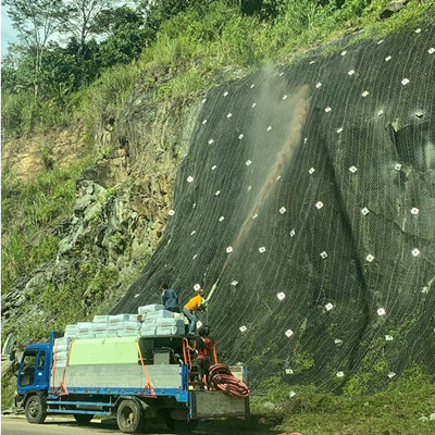 Hydroseeding equipment for grass seed spraying