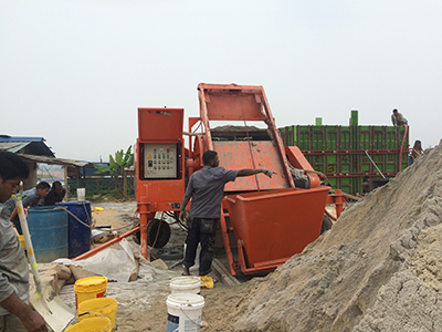 foam concrete mixer