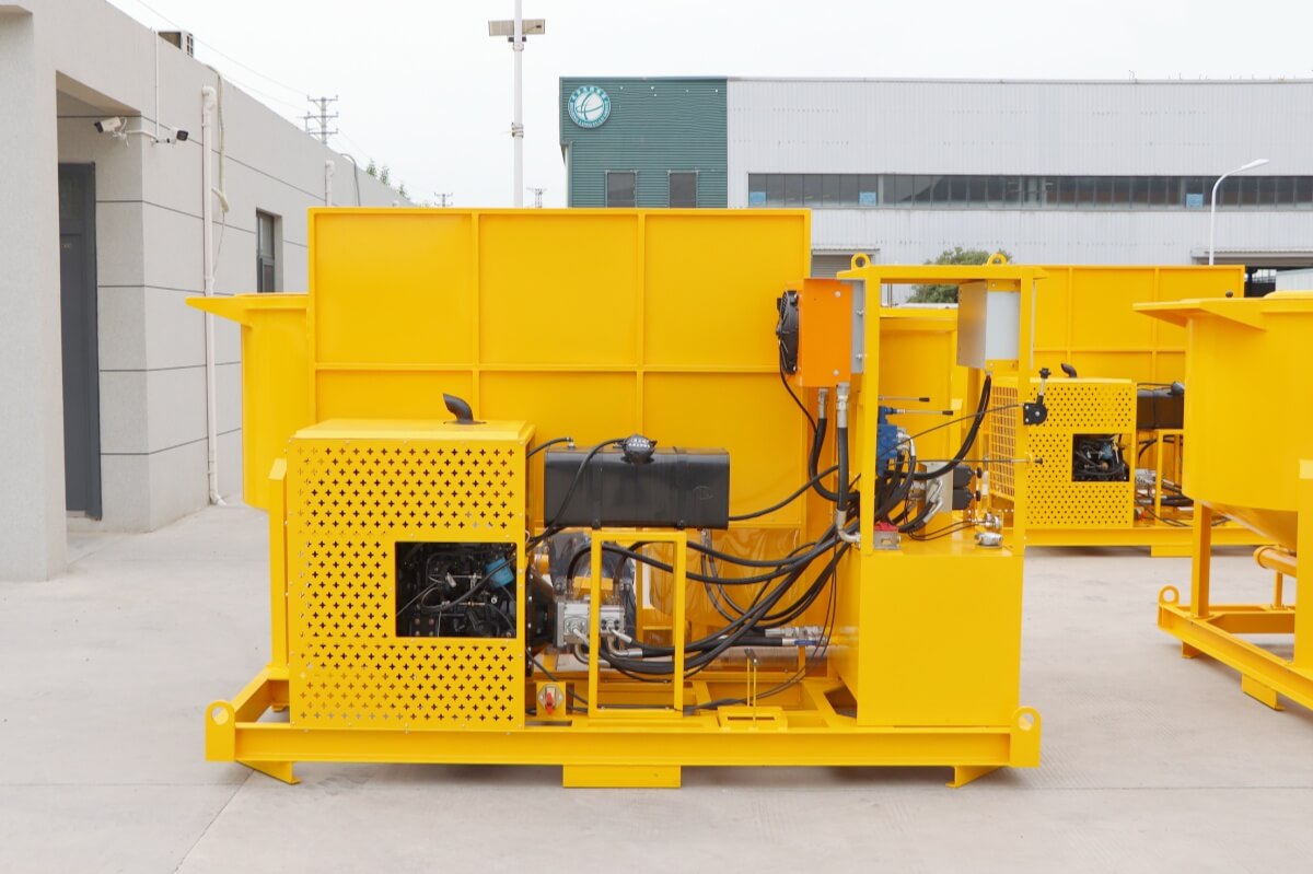 colloidal cement bentonite slurry grout mixer