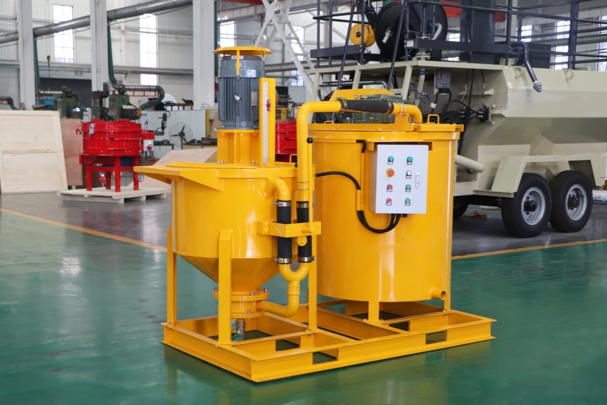 cement slurry mixer machine