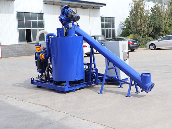 automatic weighing grout mixer machine for sale