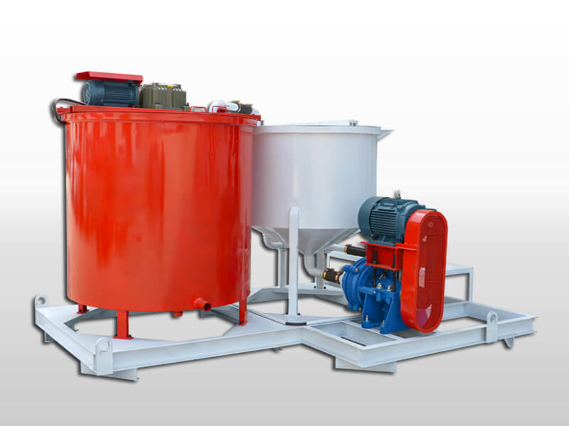 cement slurry grout mixer