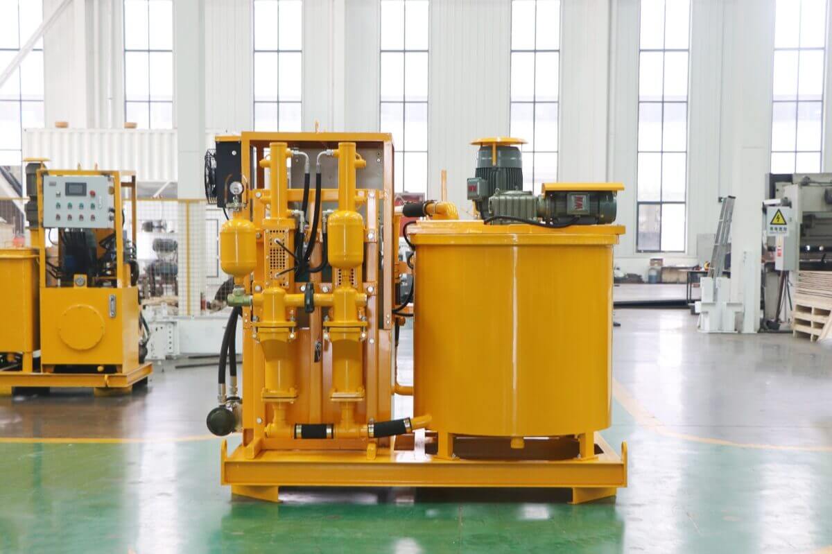 grout plant for mine shaft grouting
