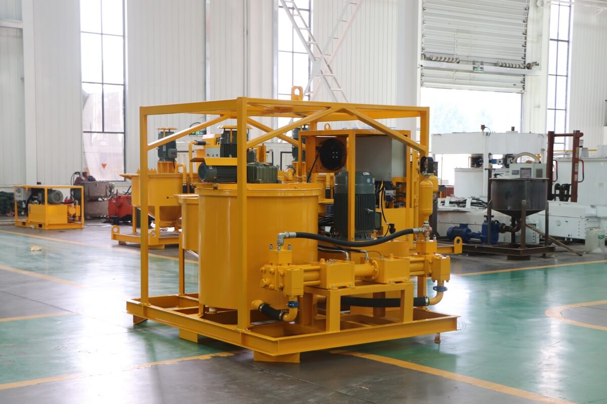 colloidal high pressure grouting pumping plant