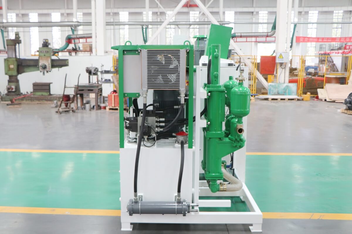 bentonite mixing and injection plant