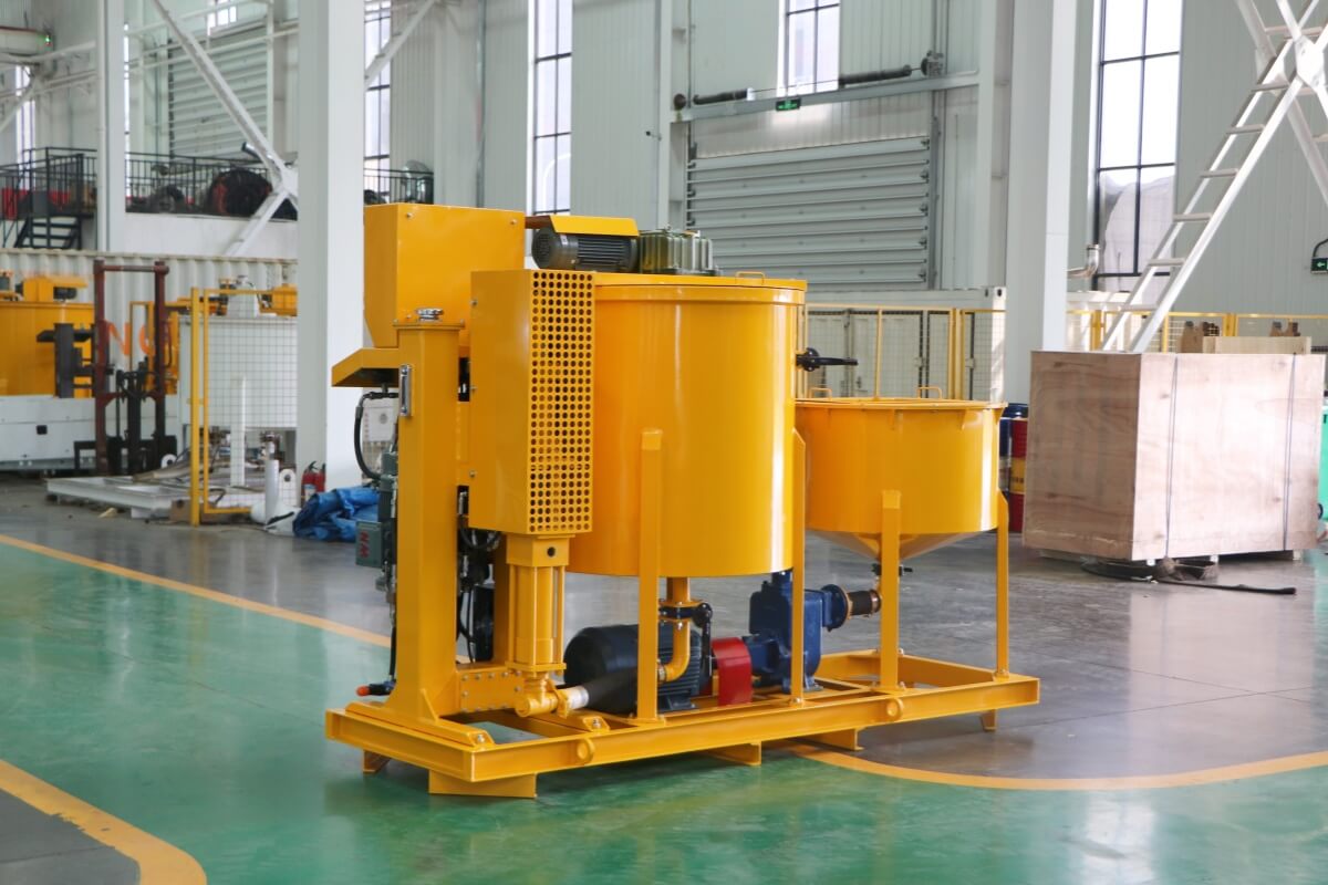 Colloidal Grout Mixer and Pump