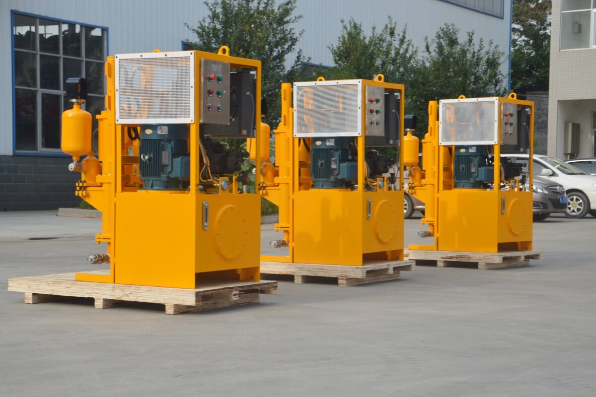 hydraulic grout pump for tunnel lining grouting project
