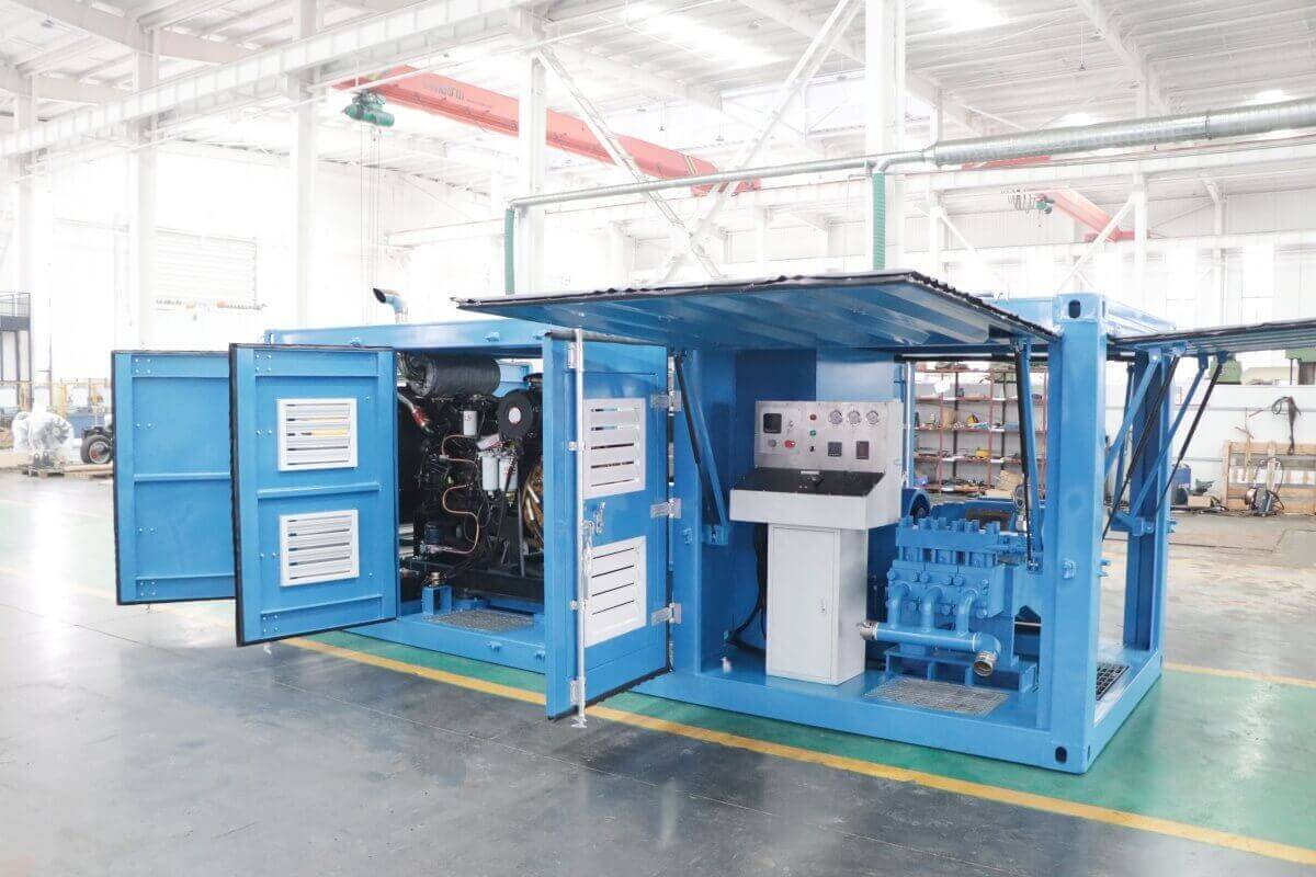 high pressure diesel grout pump for rock grouting