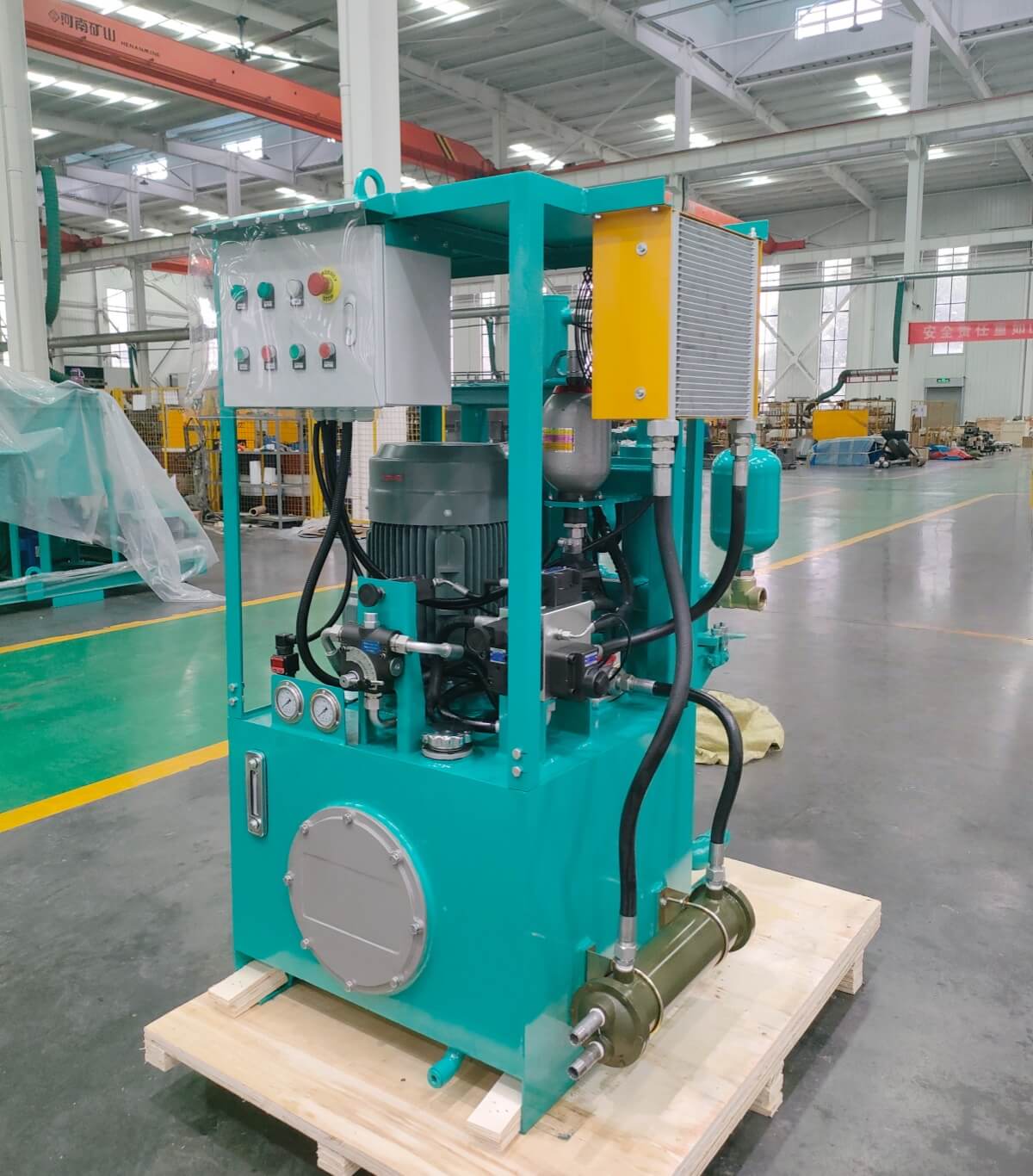 electric hydraulic cement injection pump