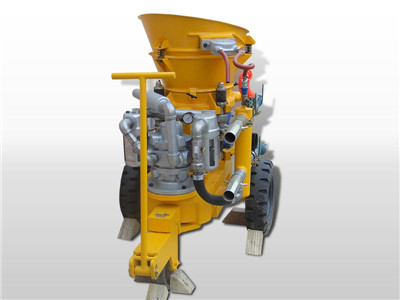 air motor driven shotcrete machine