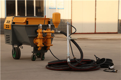 China cement mortar plastering machine