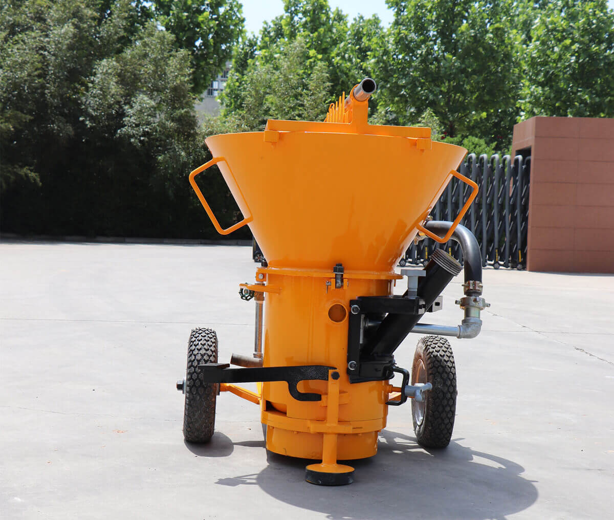 small air motor refractory gunite machine