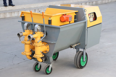 China cement plaster spraying machine