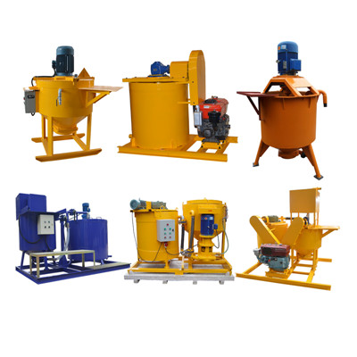 grout mixer for making cement paste