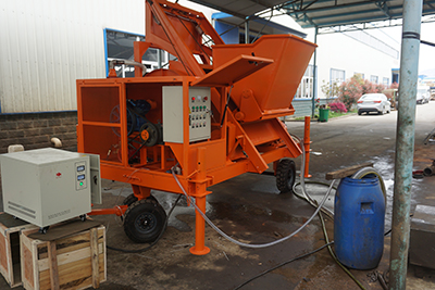 foam concrete mixer