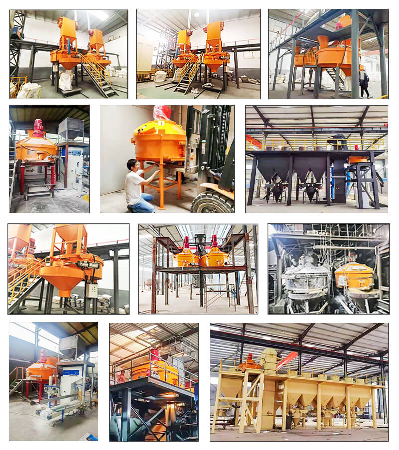 castable mixer for mixing iron ditch