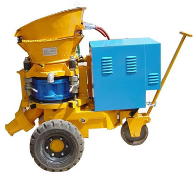 dry mix shotcrete machine