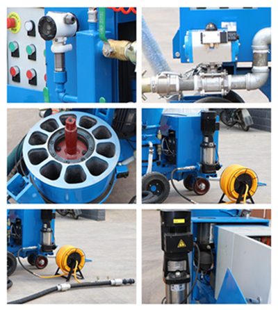 Multifunctional portable refractory spraying machine for sale