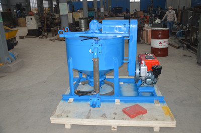 Cement grouting mixer machine